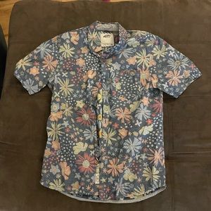 Floral Vans Button Up